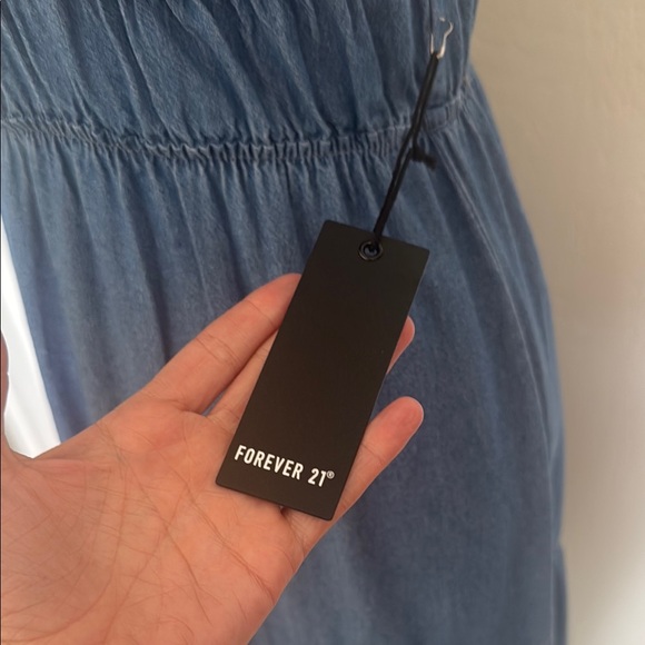 Denim Ombre Maxi Dress - Picture 5 of 12